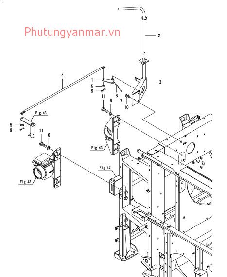 Ống nối (buồng cấp lúa) 2